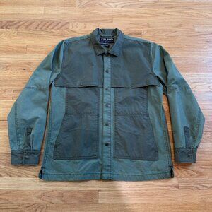 Filson Olive Contrast Canvas Jacket Medium